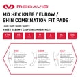 thumbnail image 4 of McDavid 6440 Hexpad Knee Or Elbow (Black, Medium), 4 of 5