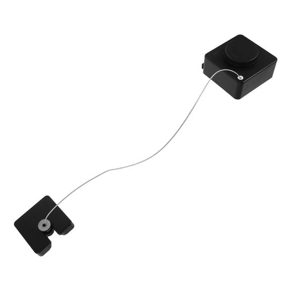 CIMAXIC Black Retractable Invisible Clothesline, Easy Installation, & Versatile for Indoor and Outdoor Use
