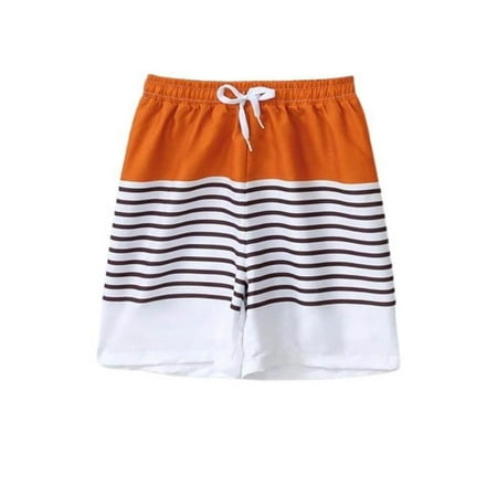 Baqcunre Family Suit  Parent-Child Suit  Family Swimsuits Matching Set Mommy And Me Bathing Suits Matching Swimsuits Two Piece Bikini Beach Swimwear Orange 4Y