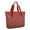 Red Christmas Deer, variant on Tote Bag for Women - Black and White Christmas Snowflake Pattern Shoulder Bag - Large Utility Work Duffle Bag with Zipper Handbag for Travel, Work, Sprots