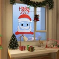 thumbnail image 5 of Pegatinas navideñas para puertas y ventanas, de tela de fieltro, con dibujos de muñeco de nieve, Papá Noel y alce, para decoración de invierno, Navidad y Año Nuevo, 5 of 5