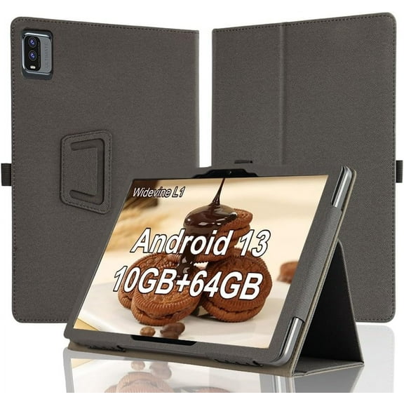 [NSFN] for EDDBNi/CUPEISI 10 inch Tablet Case,Protective Case with Handheld Band,Easy to Hold,Stand Function,Multiple Angles,Portable, Shock Resistant