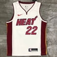 thumbnail image 4 of 2022-23 Temporada Jersey Miami Heat Hombres Camiseta De Baloncesto No . 22 Prensado Caliente Jimmy Butler Chaleco Deportivo, 4 of 4