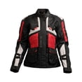 thumbnail image 2 of Chamarra Mujer Moto Turer Negra Impermeable Turismo negro XL Genérico Impermeable, 2 of 5