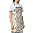 thumbnail image 4 of Pofeuu Retro Bunny Print Aprons with Pockets, Cute Aprons for Kitchen, Cooking, Server, Barber, Chef Apron, 4 of 7