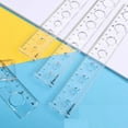 hunei-clearance-clear-rulers-scale-bendable-flexible-rubber-rulers
