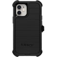 thumbnail image 5 of OtterBox Defender Series Rugged Case & Holster for iPhone 12 Mini, Black, 5 of 9