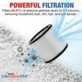 thumbnail image 5 of Type U Vacuum Filters compatible with ShopVac 5 Gallons and Up 90304, 903-04, 903-50-00 by LifeSupplyUSA, 5 of 5