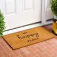 thumbnail image 2 of Calloway Mills 112251729 My Happy Place Doormat 17" x 29", 2 of 8