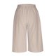 thumbnail image 5 of mfyjkho Pantalones Cortos De Entrenamiento, Pantalones Casuales De Color Liso Con Bolsillos Y Cordones Para Mujer Pantalones Cortos Casuales Para Mujer Xl, 5 of 7