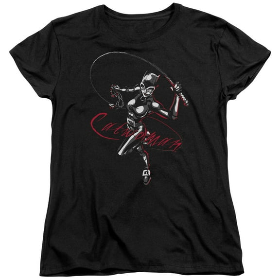 Batman - Kitten With A Whip - Women's Short Sleeve Shirt - Small