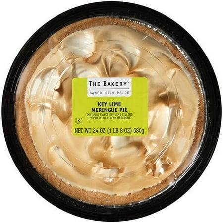 Wal-Mart Bakery Key Lime Meringue Pie, 24 oz