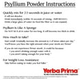 thumbnail image 4 of Yerba Prima Psyllium Husk Powder - 24 oz - Fine Ground, Unflavored Fiber Supplement, 4 of 8