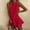 Red, variant on Women's Casual Dress Women's Summer Sleeveless Casual Dress Printed Loose Beach Dress Yellow L