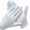 6 Pairs, variant on 3 Pairs White Gloves for Dry Hands Moisturizing - Work Glove Liners for Serving Costume Inspection