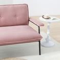 thumbnail image 6 of Miekor Furniture 53-inch pink sofa layout in the small apartment, easily handling various scenarios from watching movies to working MK5626, 6 of 12