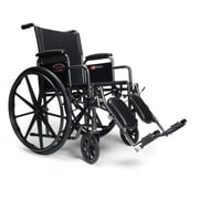 Everest & Jennings Advantage Wheelchair 18" X 16", Detachable Desk Arm, Elevating Legrest
