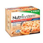 Nutrisystem Feel Good Favorites Thick Crust Cheese Pizza, 3.8 Oz, 8 Count