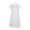 IVORY, variant on Adrianna Papell Boat Neck Short Sleeve A-Line Box Pleat Zipper Back Embroidered Dress-IVORY / 2