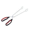 thumbnail image 2 of Pinzas de cocina de silicona Shamjiam acero inoxidable para alimentos resistencia para cocinar, 2 of 9