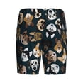 thumbnail image 4 of Rocae Dogs for Men's Soft Sleep Pajama Shorts, Waistband and Pockets, 4 of 9