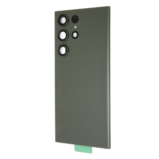 S23 Ultra Couverture Arrière en Verre, Couverture de Porte Arrière de Remplacement avec Objectif de Caméra, Panneau de Porte à Batterie Arrière avec Kit d'Outils de Réparation Complet, Installation Facile
