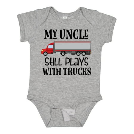 

Inktastic Truck Driver Uncle for Nephew Gift Baby Boy or Baby Girl Bodysuit