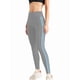thumbnail image 2 of de Compresión para Control de Abdomen para Mujer, Pantalones de Yoga para Correr y Hacer Ejercicio con Cintura Alta. Azul Gris M, 2 of 8