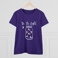 thumbnail image 4 of Be The Light - Fireflies Women's Fun Summer Feminine Midweight Cotton Tee, 4 of 4