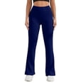 thumbnail image 4 of High Waisted Flare Leggings for Women - Yoga Pants for Women - Buttery Soft Bell Bottom Palazzo - Versatile Sizing, 4 of 5