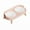 C, variant on Oricka Elevated Cat Bowls with Splash Proof Mat for Kitten Puppy, Raised Cat Bowl Stand Anti-Vomiting, 1 Wide Shallow Bowls, Whisker Friendly, 3.9" Tall