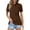 Brown, variant on Plus Size T Shirts for Women Round Neck Relaxed Fit Comfortable for Everyday Wear Ideal for Spring Summer Fall Pairs with Jeans Easy Care Casual Tops for Women Beige,XXXXXXL