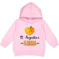 thumbnail image 2 of Inktastic St. Augustine Florida Orange in Heart Toddler Hoodie, 2 of 4