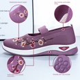 thumbnail image 4 of Zapatos de madre, otoño, nuevos zapatos bordados de boca poco profunda, zapatos informales transpirables para mujer, zapatos perezosos sin cordones para el cabello, 4 of 5
