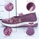 thumbnail image 4 of Zapatos de madre Otoño Nuevos zapatos bordados de boca baja Zapatos casuales transpirables para mujer Zapatos sin cordones para el cabello, 4 of 5