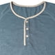thumbnail image 5 of Tops para hombre, blusas y camisas de manga corta con cuello redondo para hombre, blusa informal de moda con botones y parches lisos, blusa de manga corta para hombre, blusa de poliéster para hombre, 5 of 7