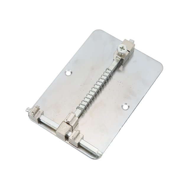 Electronic Mainboard Maintenance Support, PCB Circuit Board Holder 3 Adjustable Card Nozzles Stainless Steel Retractable Rustproof For Electronic Mainboards