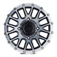 thumbnail image 4 of Black Rhino Powersports Cast Aluminum Rim BLLPZ 14X7 4X137 SGL-BLK-MACH 36MM, 1470LPZ364136F06, 4 of 4
