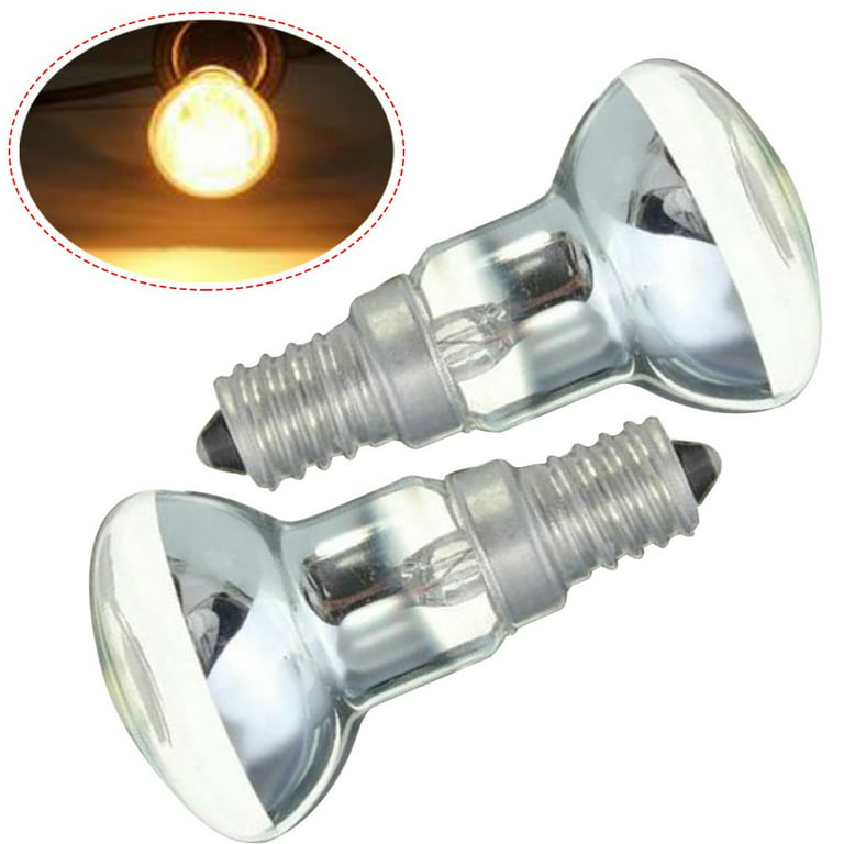 Mduoduo 2 Pcs Replacement Magma Lamp E14 R39 30W Spotlight Screw in Light  Bulb Type 