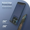 thumbnail image 4 of TUDIA Merge pour Motorola Edge 2025 Étui à Double Couche Robuste - Bleu Indigo, 4 of 6