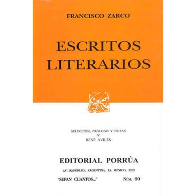 Escritos literarios