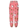 thumbnail image 4 of Hello Kitty Women's Harem Pants, Hippie Casual Pants Flowy Yoga Trousers with Pockets, 4 of 7