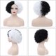 thumbnail image 5 of Pelucas De Cosplay Mitad Negra Y Mitad Blanca Peluca Rizada Corta Disfraz De Cosplay Accesorios Para Peinados Para Halloween Carnaval Y Mascarada Guardurnaity CE006886-00, 5 of 5