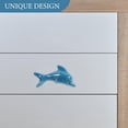 thumbnail image 3 of 2pcs Dolphin Puertas Perillas Durables Muebles Cajón Manija Gabinete De Cerámica Manejo, 3 of 8