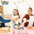 thumbnail image 5 of Novelty Place 12Pcs Mini Popcorn Boxes, Pastel Striped Cardboard Popcorn Container and Candy Favor Treat Boxes for Birthday, Movie Night Party - 4" Tall x 3" Square, 5 of 7
