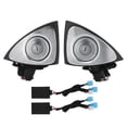 thumbnail image 1 of Tweeter Rotatif, Tweeter 7 Couleurs LED 2PCS Mat PC ABS pour le Repacking Automobile, 1 of 8