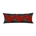 thumbnail image 1 of EREHome Poppies Floral Pillow Cover Body Pillowcase Pillow Protector 20x60 Inch, 1 of 1