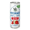 thumbnail image 3 of V8 +Hydrate Plant-Based Hydrating Beverage, Strawberry Cucumber, 8 oz. Can (Pack of 6), 3 of 11
