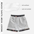 thumbnail image 5 of Kids' Beach Pants Comfortable Swim Trunks Marine Life Pattern Shorts for Pool Vacation and Lounge Wear 2T, 5 of 8