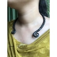 thumbnail image 3 of Collar Torc Artizanstore, hierro retorcido y acero hecho a mano, 3 of 7
